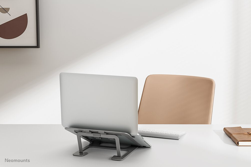 Soporte Portatil Newstar De Hasta 17 "Max 10kg, Plegable, Gris