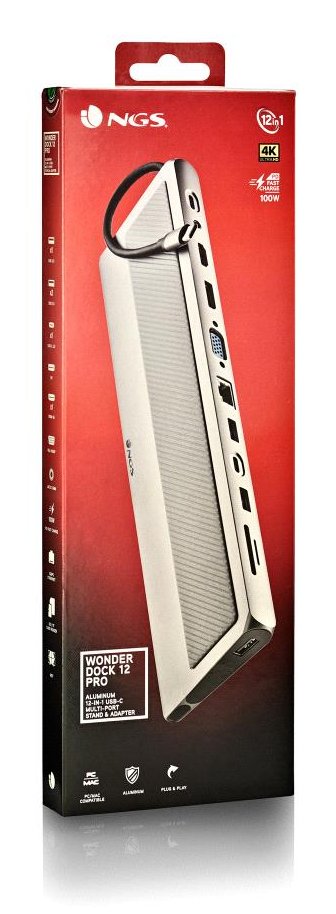 EAN 8435430624519 - NGS WONDERDOCK 12 PRO USB Tipo C Plata imagen 5