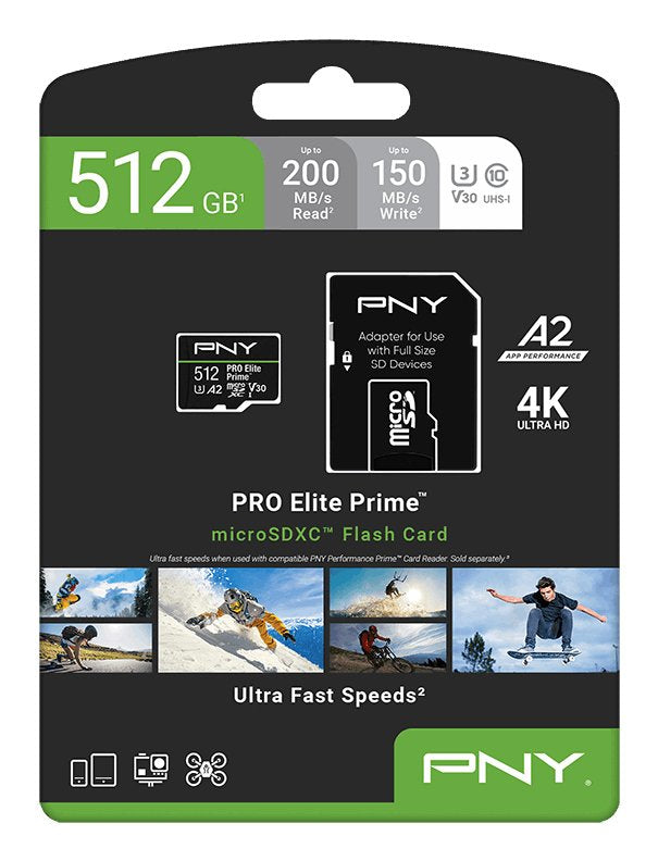 EAN 0751492792781 - PNY PRO Elite Prime 512 GB MicroSDXC UHS-I Clase 10 imagen 8