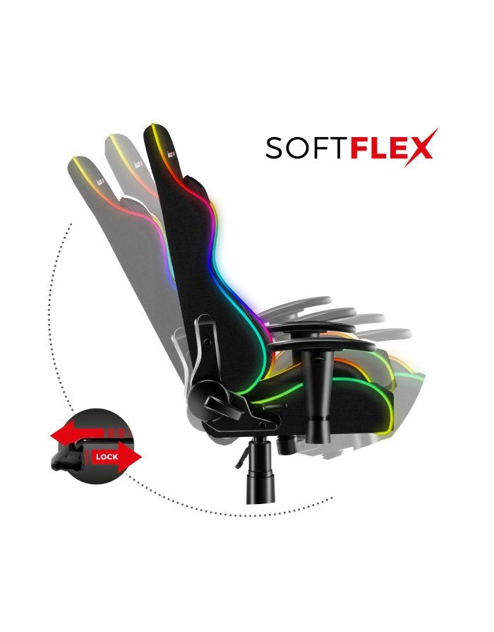 EAN 5903796010732 - Huzaro Ranger 6.0 RGB Silla para videojuegos universal Asiento (de seguridad) de butaca Negro imagen 3