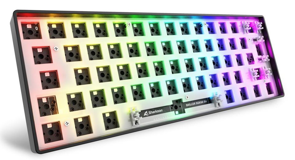 EAN 4044951041879 - Sharkoon SKILLER SGK50 S4 teclado Hogar USB QWERTY Alemán Negro imagen 1