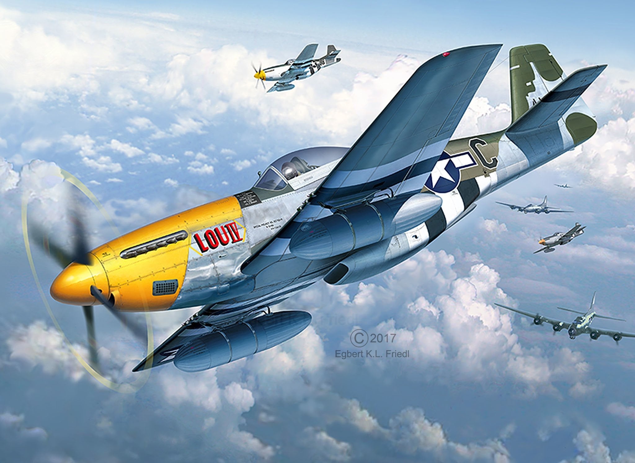 Revell P-51d-5na Mustang