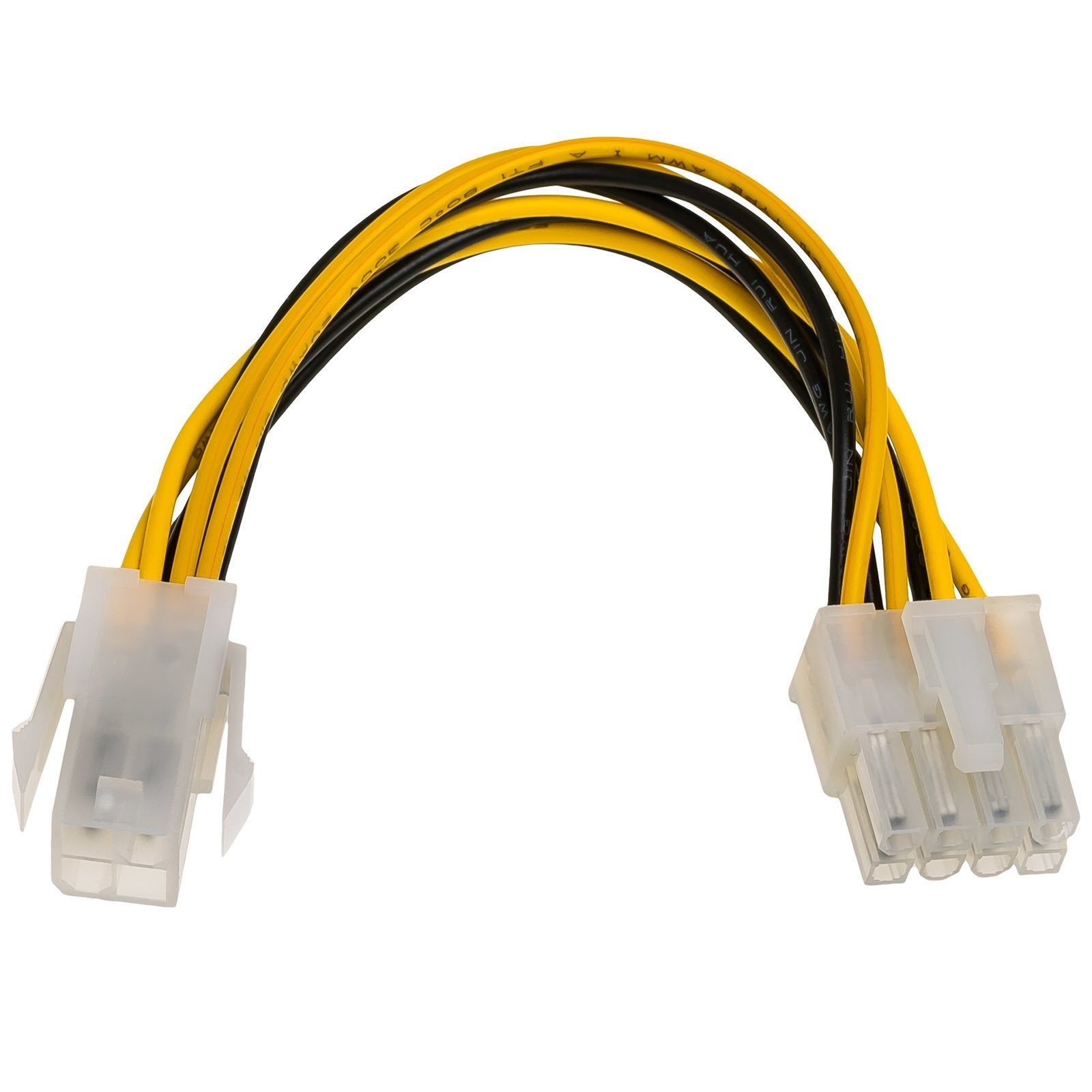 Cable De Alimentación Akyga Ak-Ca-10 Negro / Amarillo 0,15 M