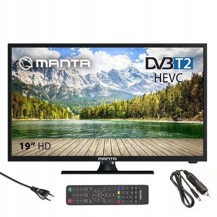 EAN 5902510672423 - Manta 19LHN123D 48,3 cm (19") HD Negro 180 cd / m² imagen 1
