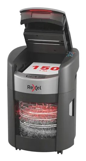Trituradora Rexel Shredmax Autofeed+ 150x, P4, 150 Hojas, Cubo De 15 L
