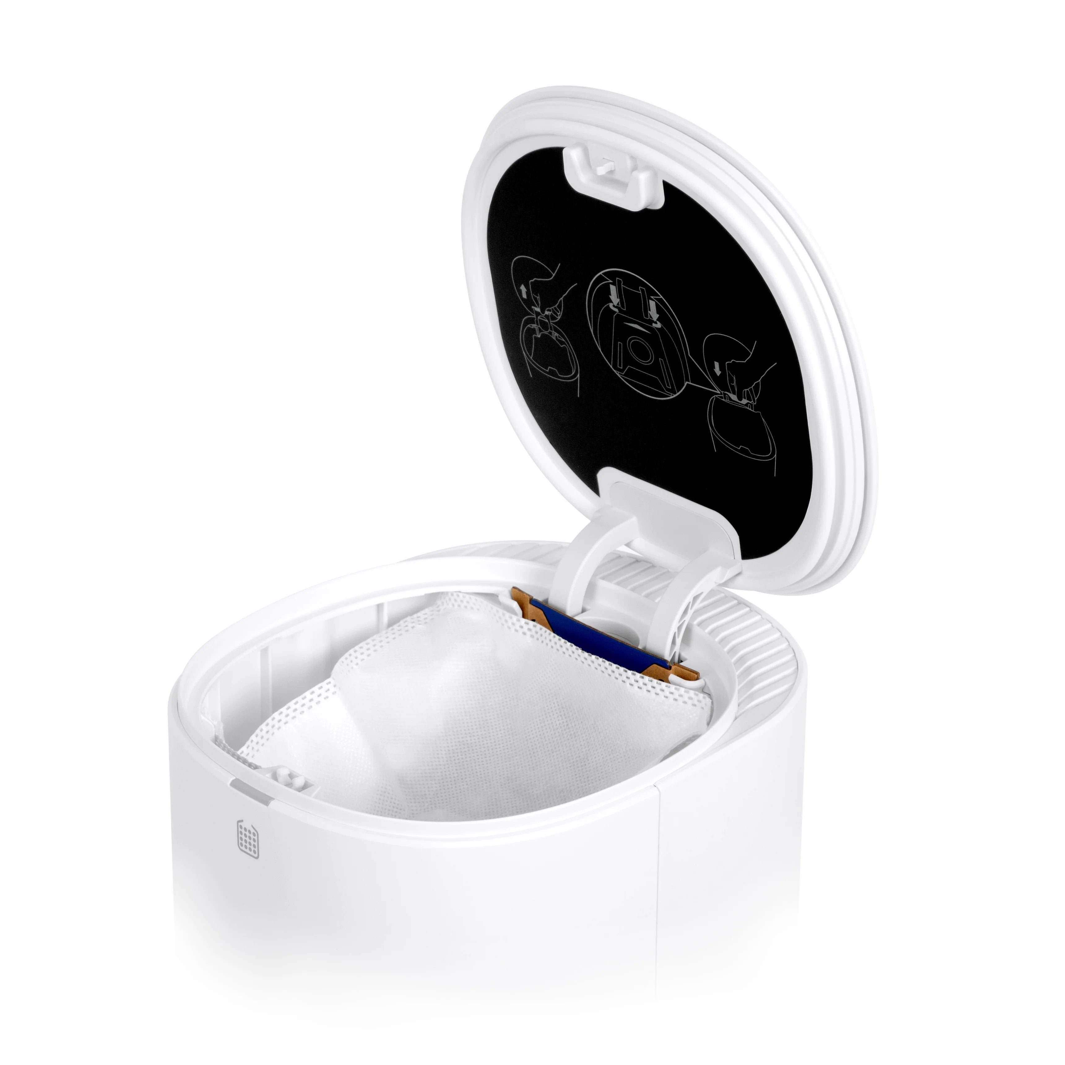 Ecovacs Ch1918-White Accesorio Y Suministro De Vacío Robot Aspirador Estación De Lavado