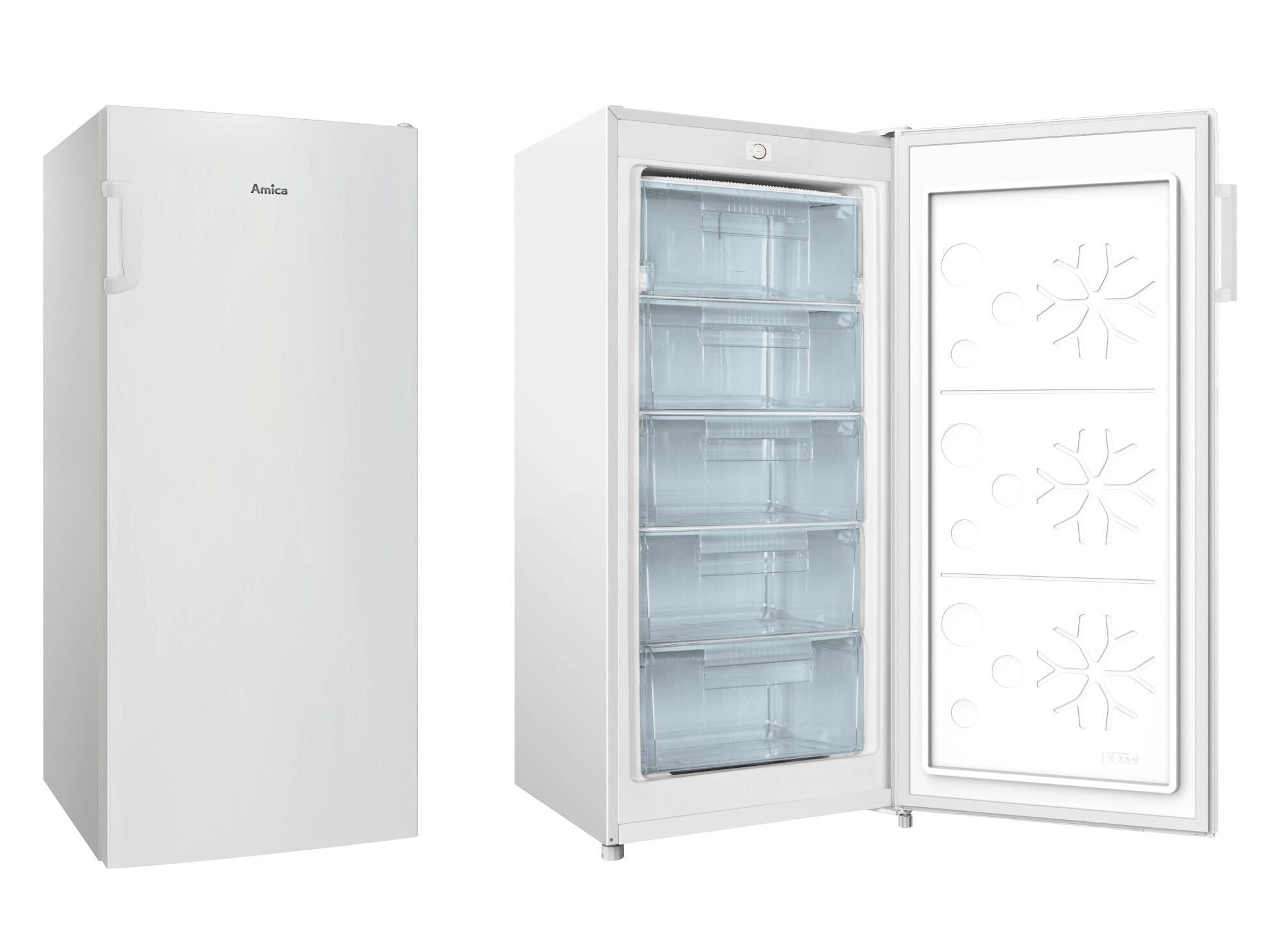 EAN 5906006946746 - Amica GS 321 110 W Congelador vertical Independiente 145 L Blanco imagen 5