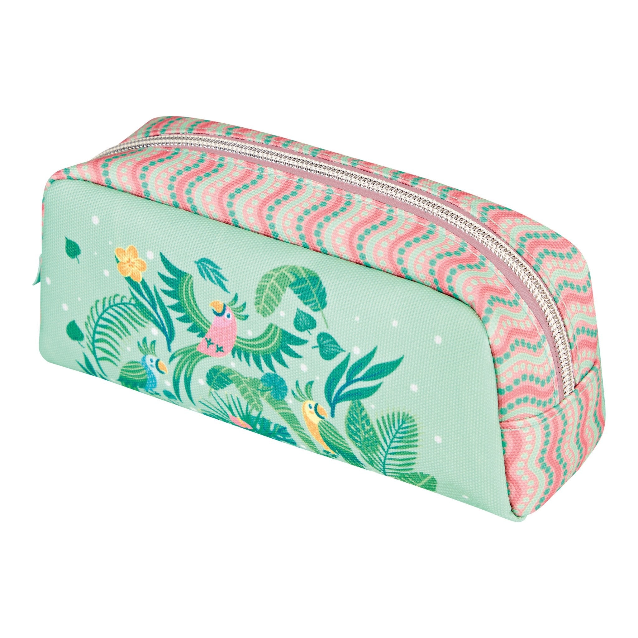 Herlitz 50043651 Caja De Lápices Estuche Suave Verde