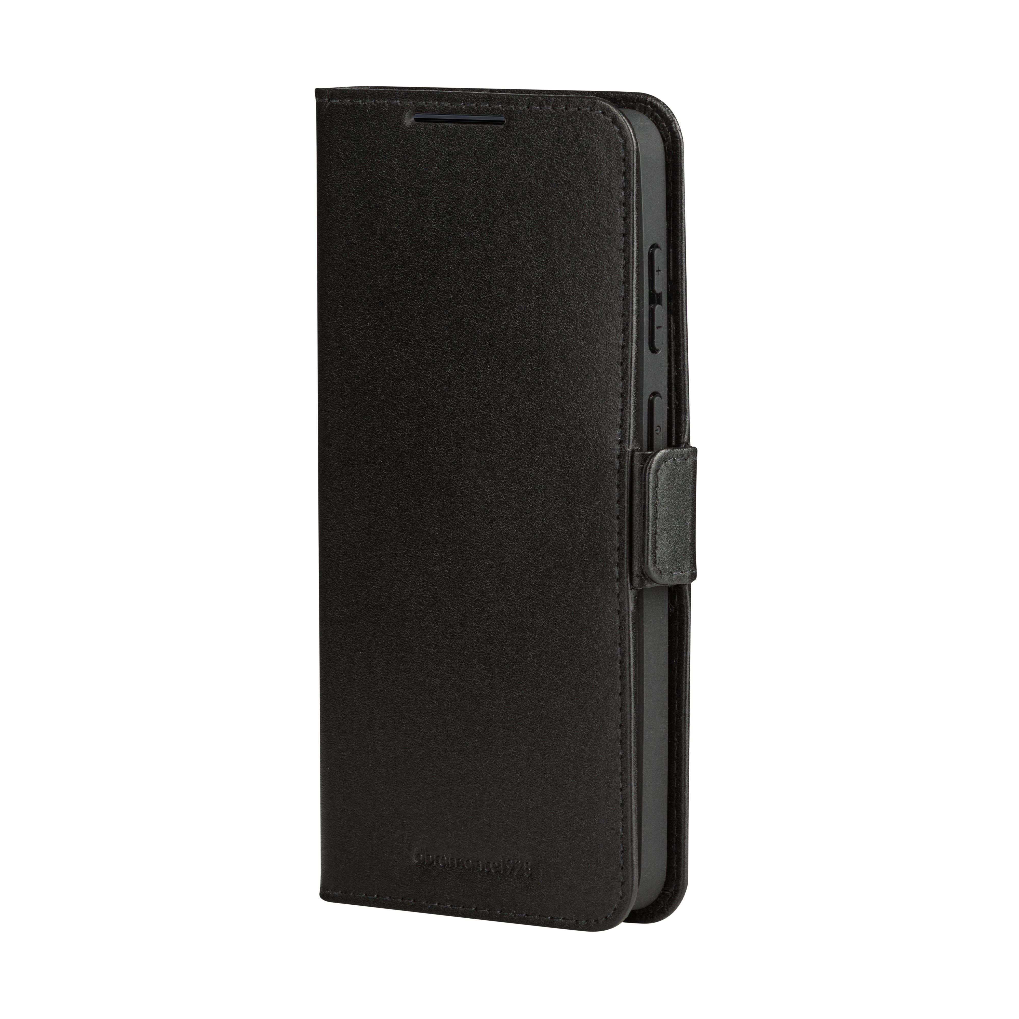 Dbramante1928 Copenhagen Funda Con Tapa Para Teléfono Móvil Cuero De Grano Entero Negro Para Samsung Galaxy S26