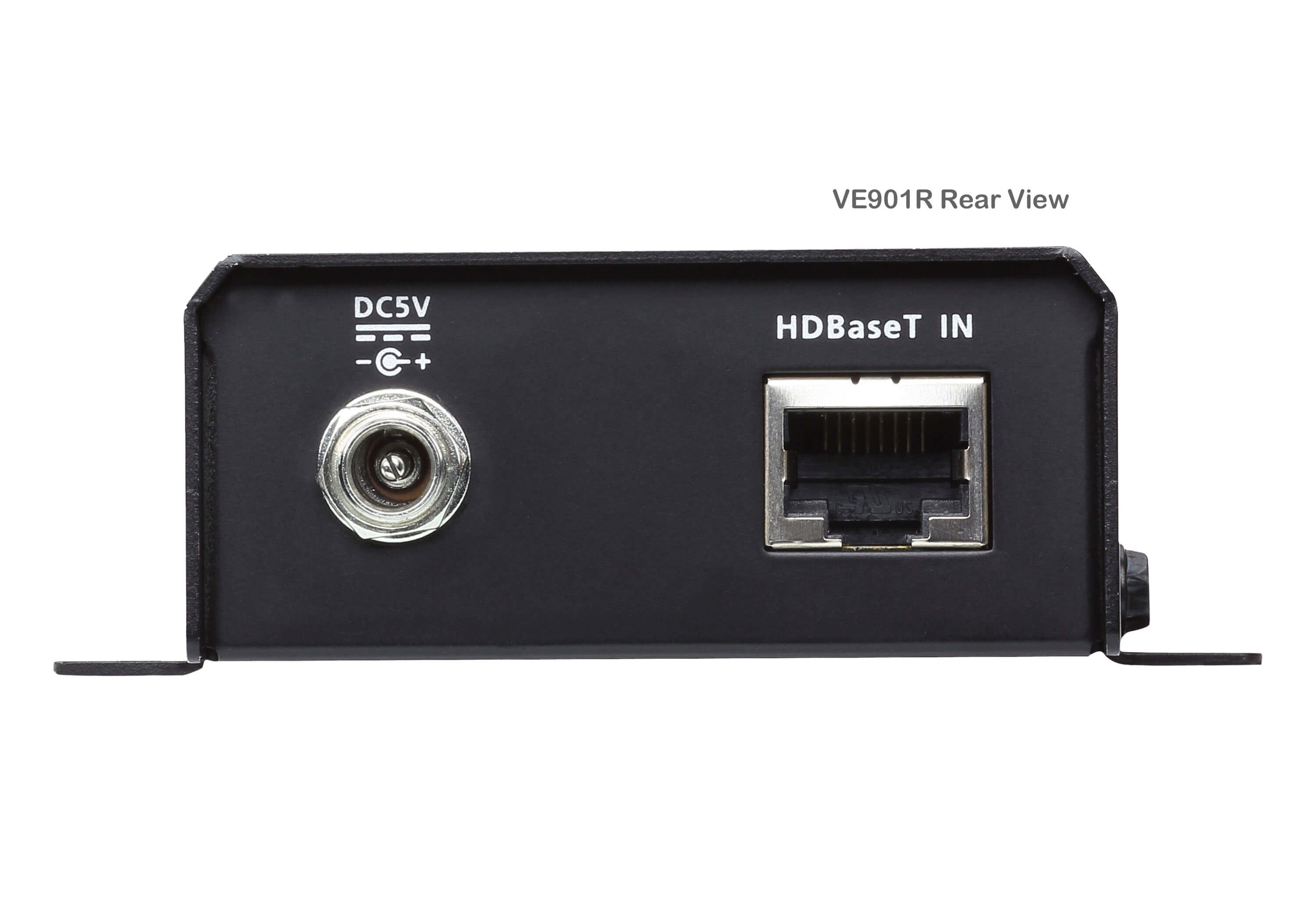 Extensor Aten Displayport Hdbaset-Lite, Ve901, Transmisor + Receptor, Hasta 70m, Con Fuente De Alimentación