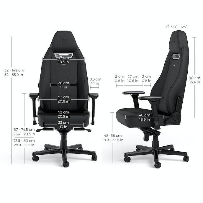 Noblechairs Legend Gaming Silla - Negro Edition