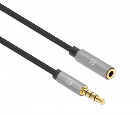EAN 0766623356053 - Manhattan 356053 cable de audio 5 m 3,5mm Negro imagen 2