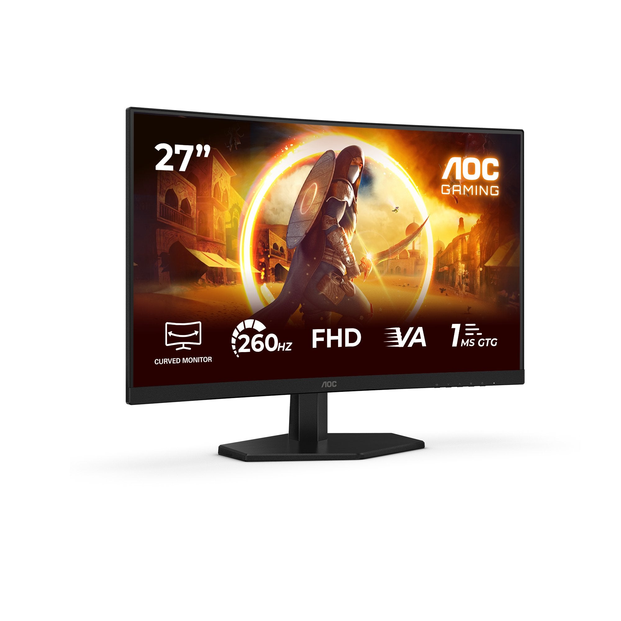EAN 4038986183529 - AOC C27G42ZEP pantalla para PC 68,6 cm (27") 1920 x 1080 Pixeles Full HD LCD Negro, Rojo imagen 2