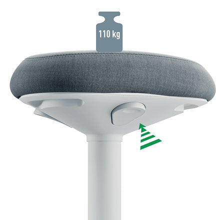 EAN 4002432138425 - Leitz 65450085 silla de oficina y de ordenador Asiento acolchado imagen 6