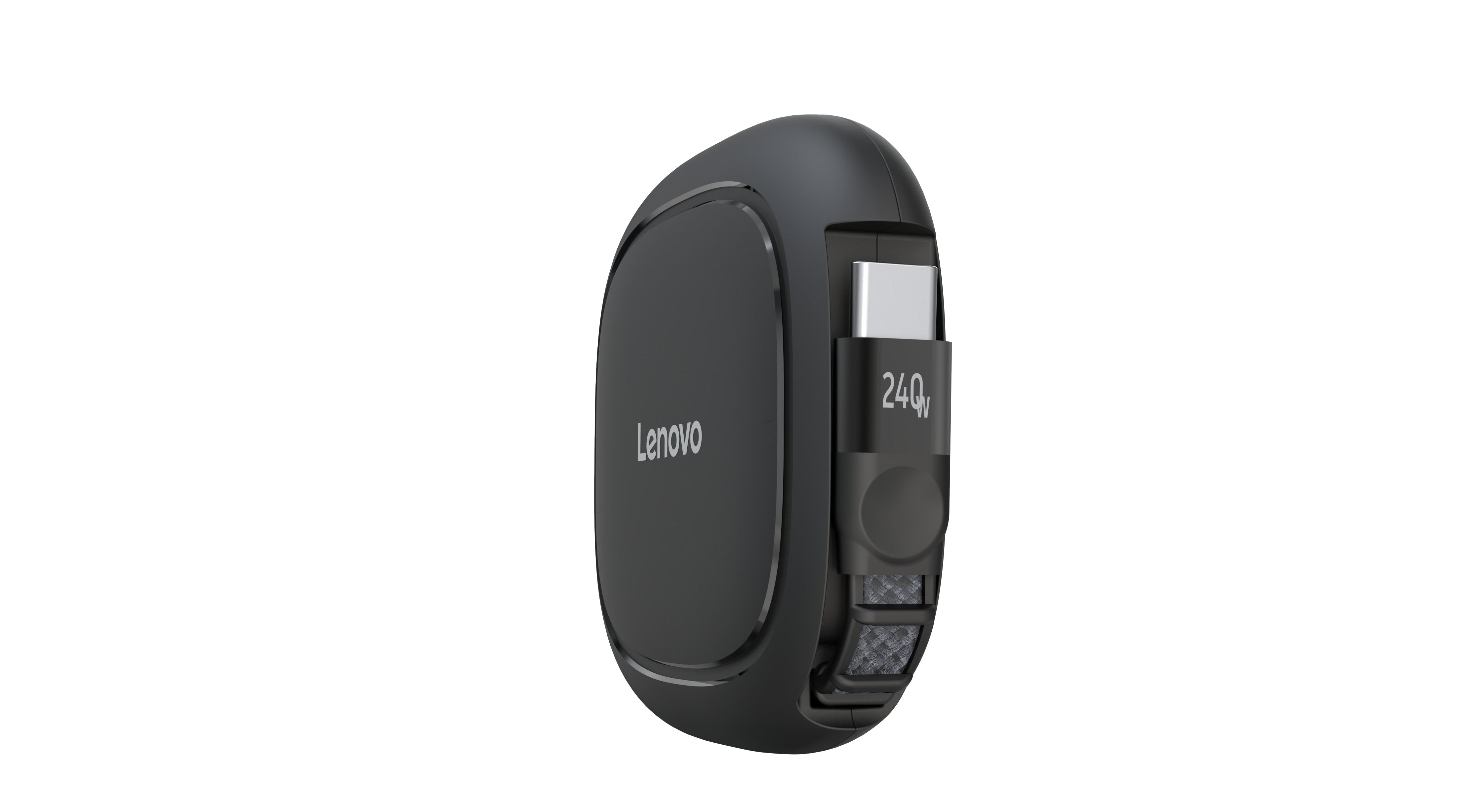 Lenovo Accessories 240w Usb-C Retractable Cable (Bl)