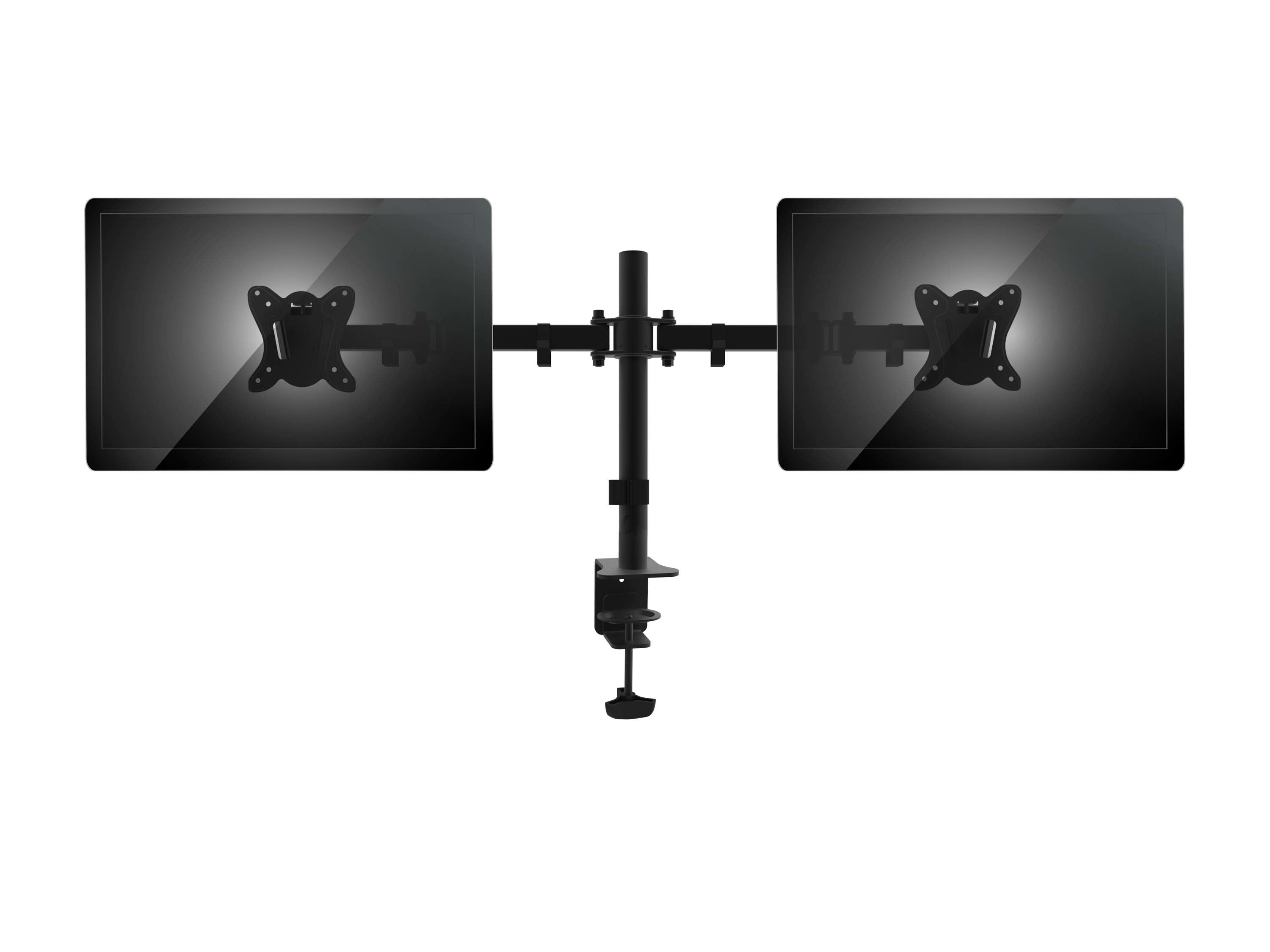 Equip Soporte Pantalla Para Mesa Dos Brazos 2 Pantallas 13-27 De Brazo Inclinable Y Giratorio 360º Max. Vesa 100x100 Hata 8kg