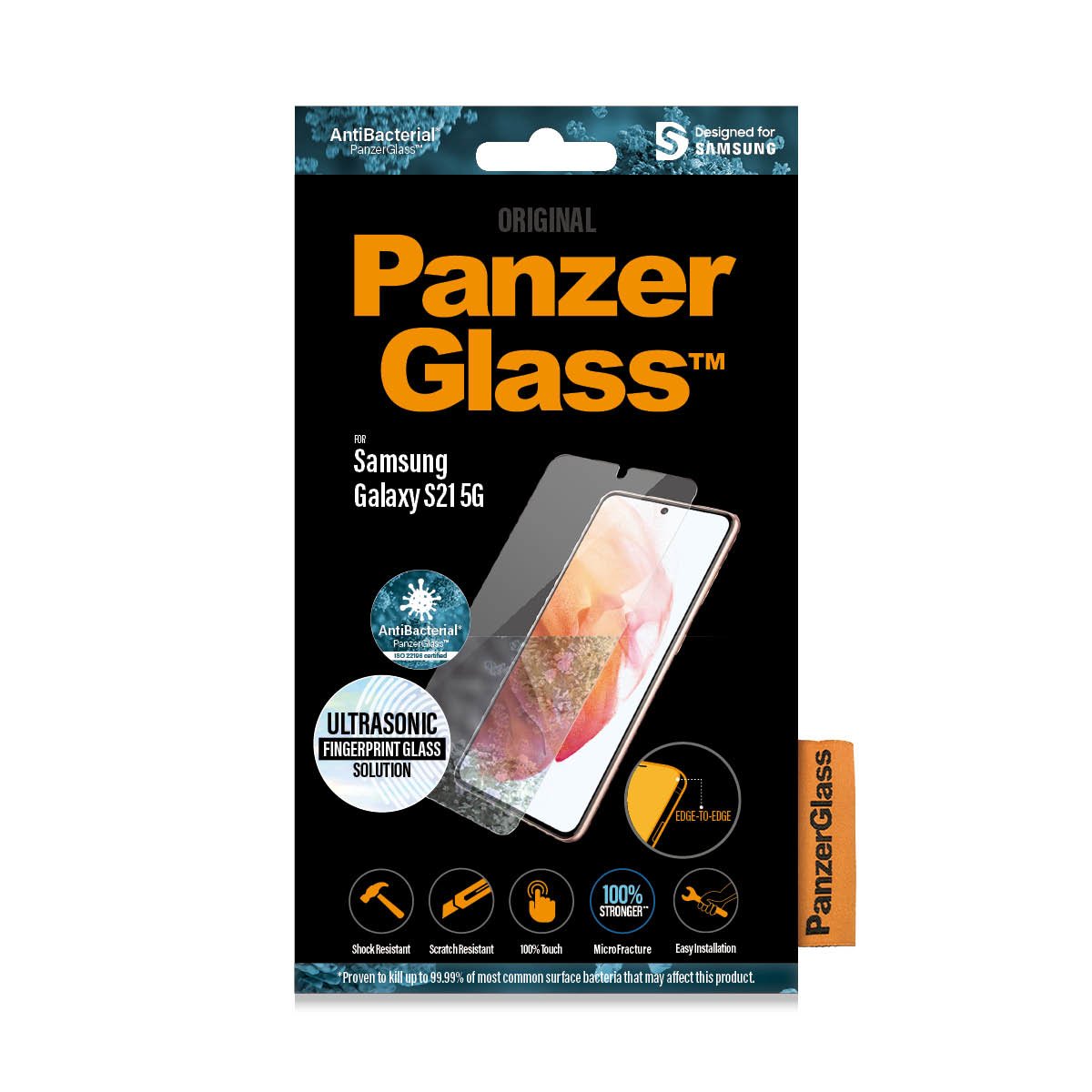 EAN 5711724072697 - PanzerGlass ® Screen Protector Samsung Galaxy S21 5G Protector de pantalla 1 pieza(s) imagen 2