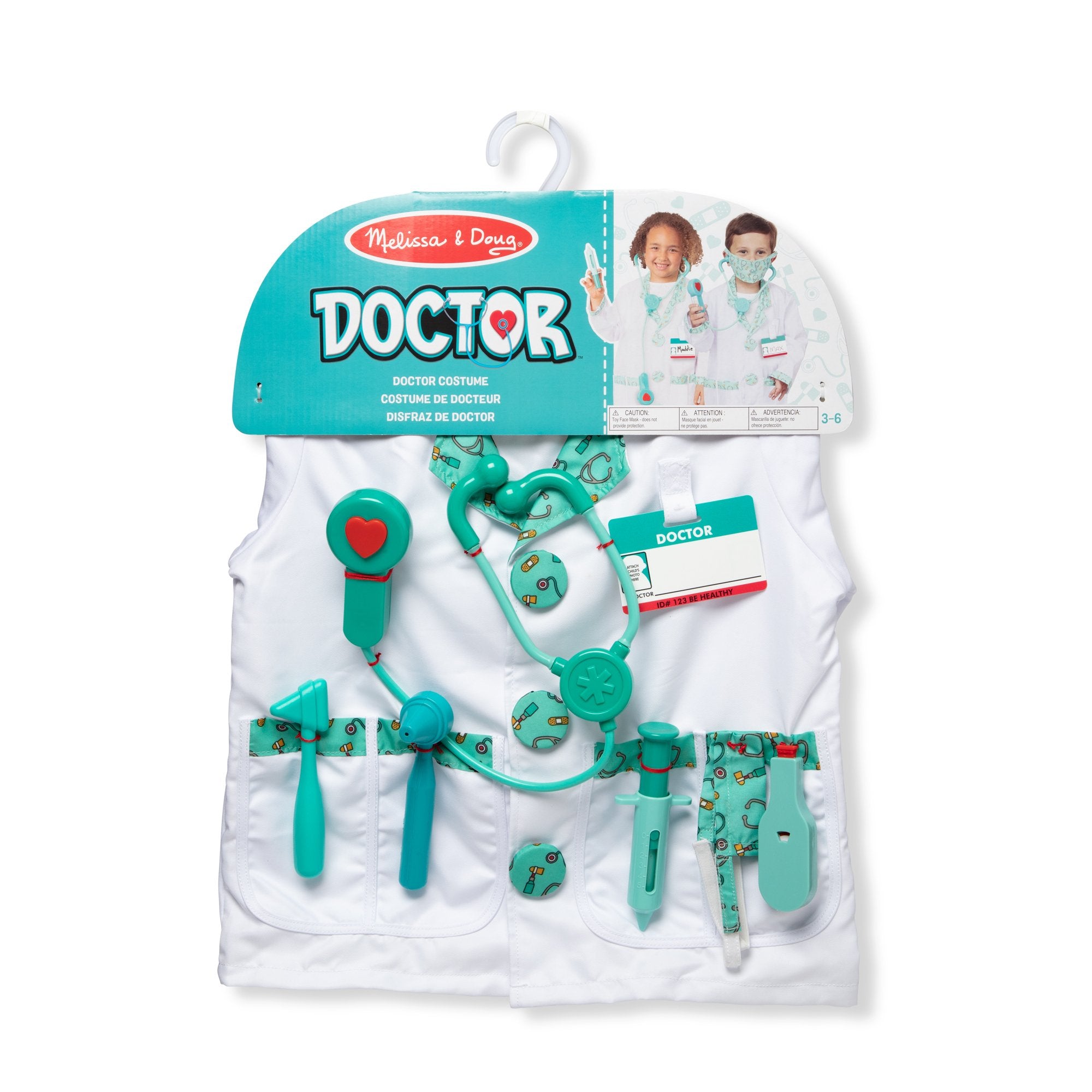 EAN 0681147005778 - Melissa & Doug MPP RLP Doctor Rl Ply Costume Set GML Niño Unisex Uniforme imagen 1