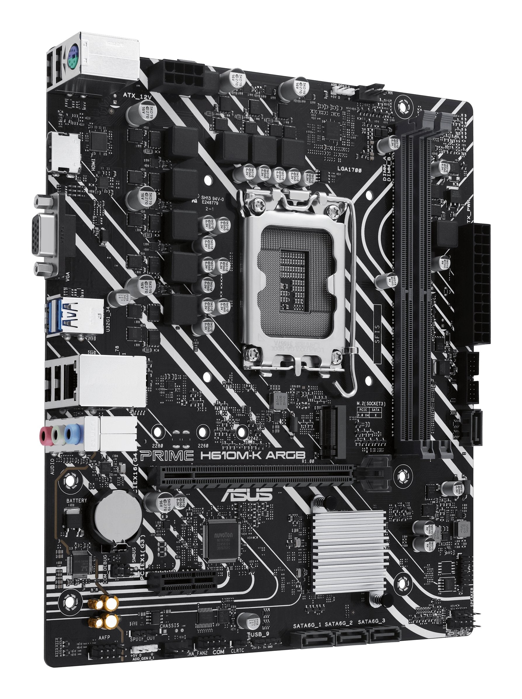 EAN 4711387313350 - ASUS PRIME H610M-K ARGB Intel H610 LGA 1700 micro ATX imagen 3