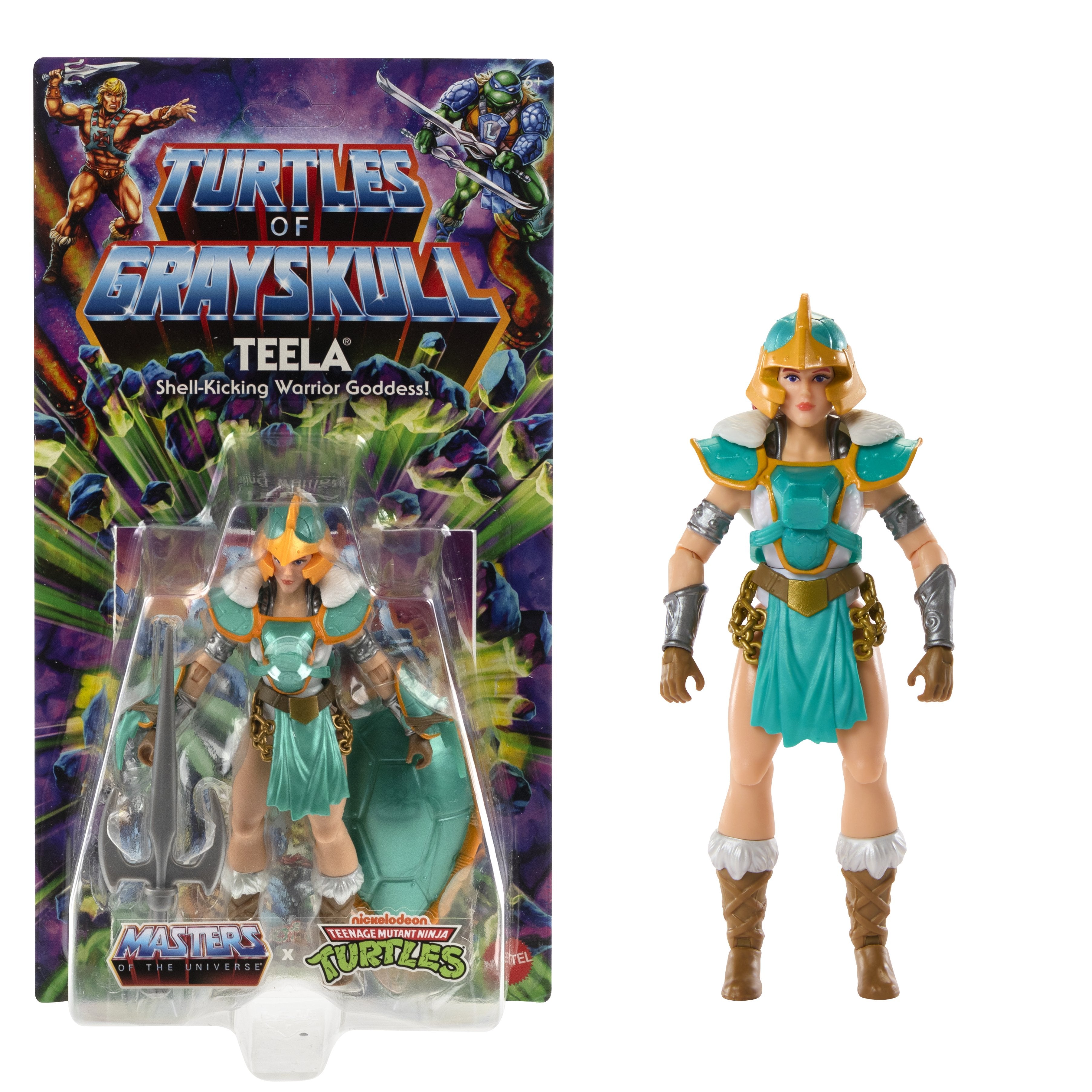EAN 0194735190065 - Masters of the Universe Origins Turtles Grayskull Teela imagen 7