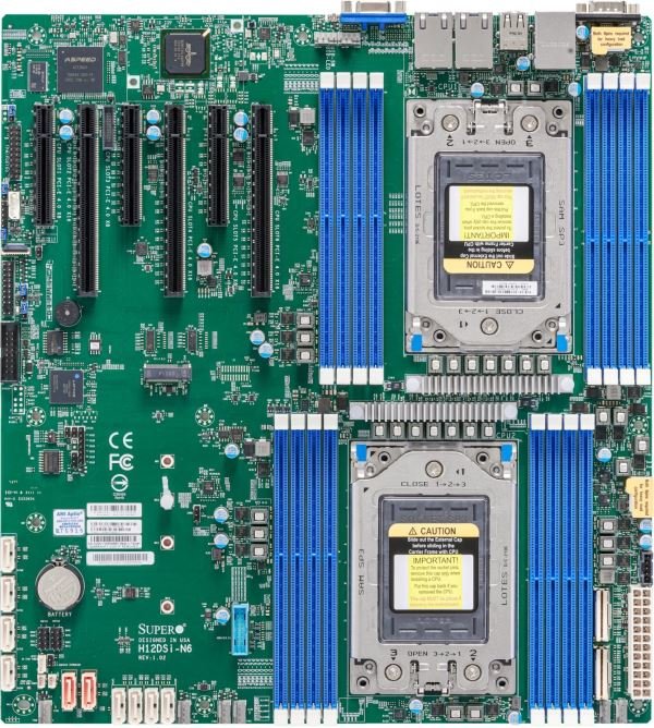 EAN 672042446001 - Supermicro MBD-H12DSI-N6 Socket SP3 ATX extendida imagen 1
