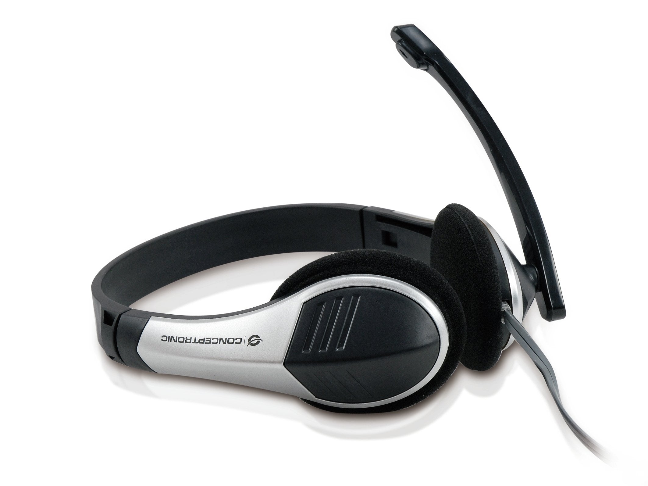 Conceptronic Auriculares Chatstar2 V2 Stero Microfono Flexible C08-045