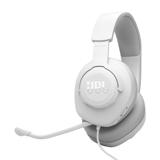 Jbl Quantum 100m2 Headphone Wired Gaming Headset With Microphone, White Eu