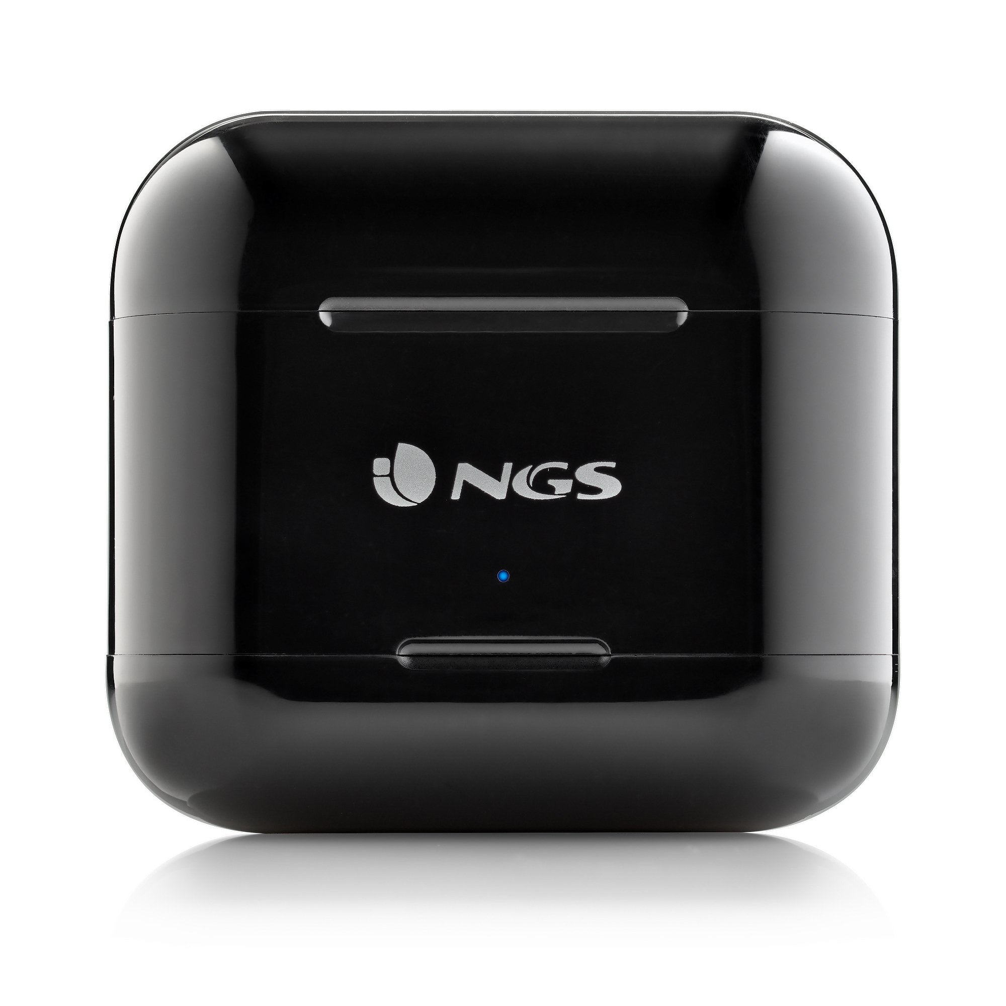 Auriculares Bluetooth Ngs Ártica Duo Con Estuche De Carga Autonomía 5h Negros