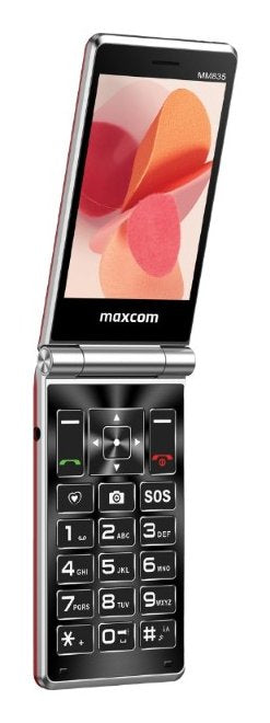 EAN 5908235978376 - MaxCom Comfort MM835 8,89 cm (3.5") 100 g Púrpura Teléfono para personas mayores imagen 1