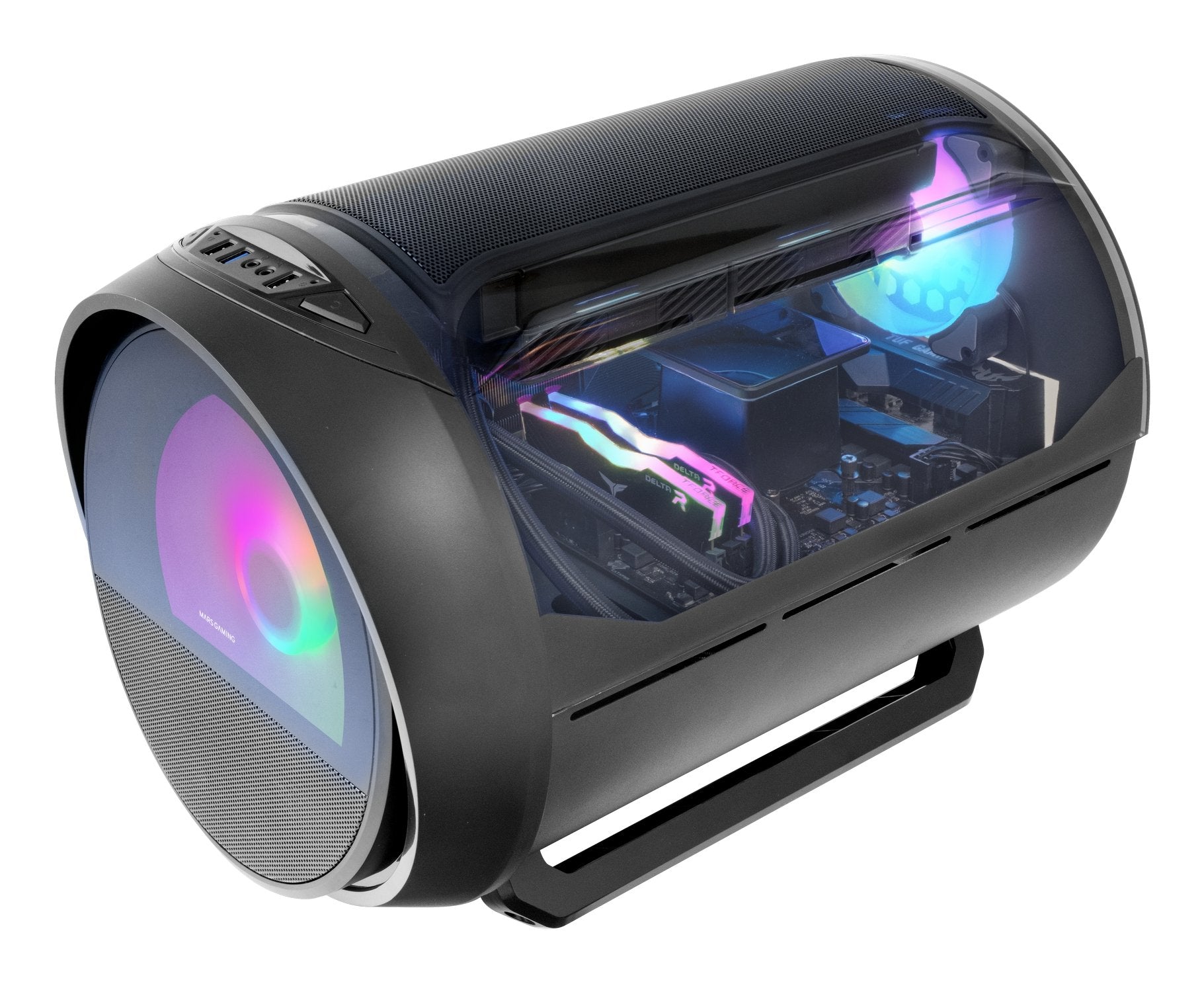 EAN 8435693111573 - Mars Gaming MC-CYLON Mini Tower Negro imagen 1