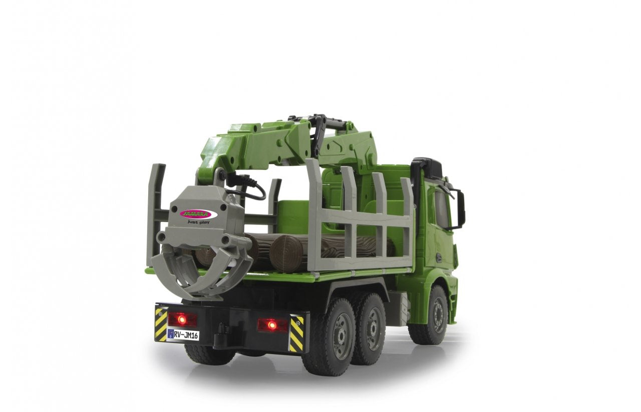 Jamara Container Lkw Modelo Controlado Por Radio Motor Eléctrico 1:20, Radiocontrol Verde, 1:20, 6 Año(S), 2400 Mah, 1,29 Kg