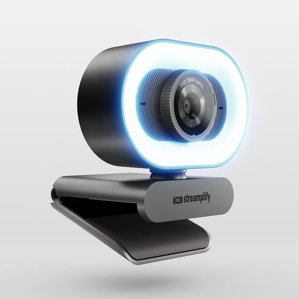Webcam Streamplify Cam Plus Fullhd 60fps With Ring Light -