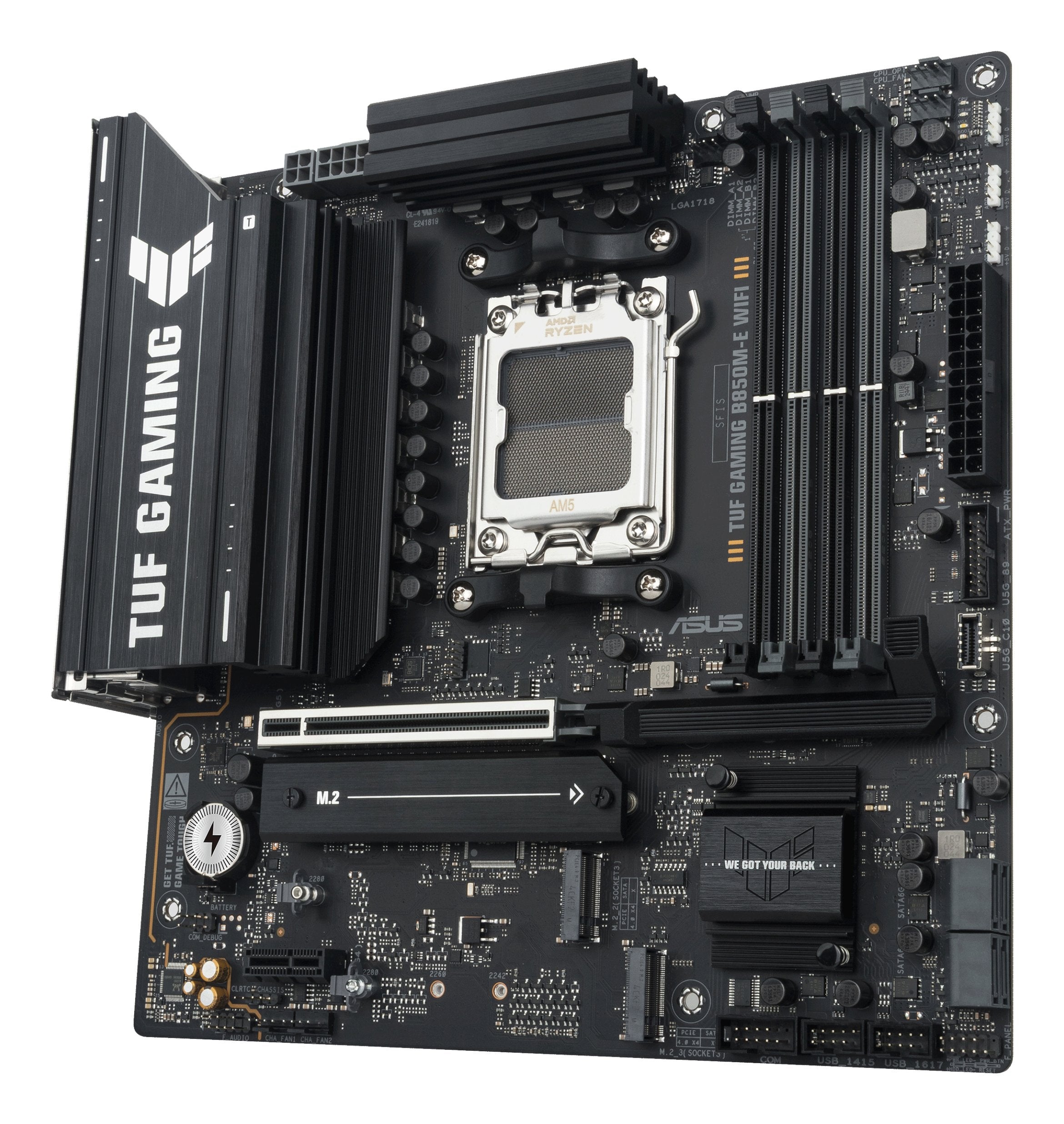EAN 4711636068499 - ASUS TUF GAMING B850M-E WIFI AMD B850 Zócalo AM5 micro ATX imagen 5