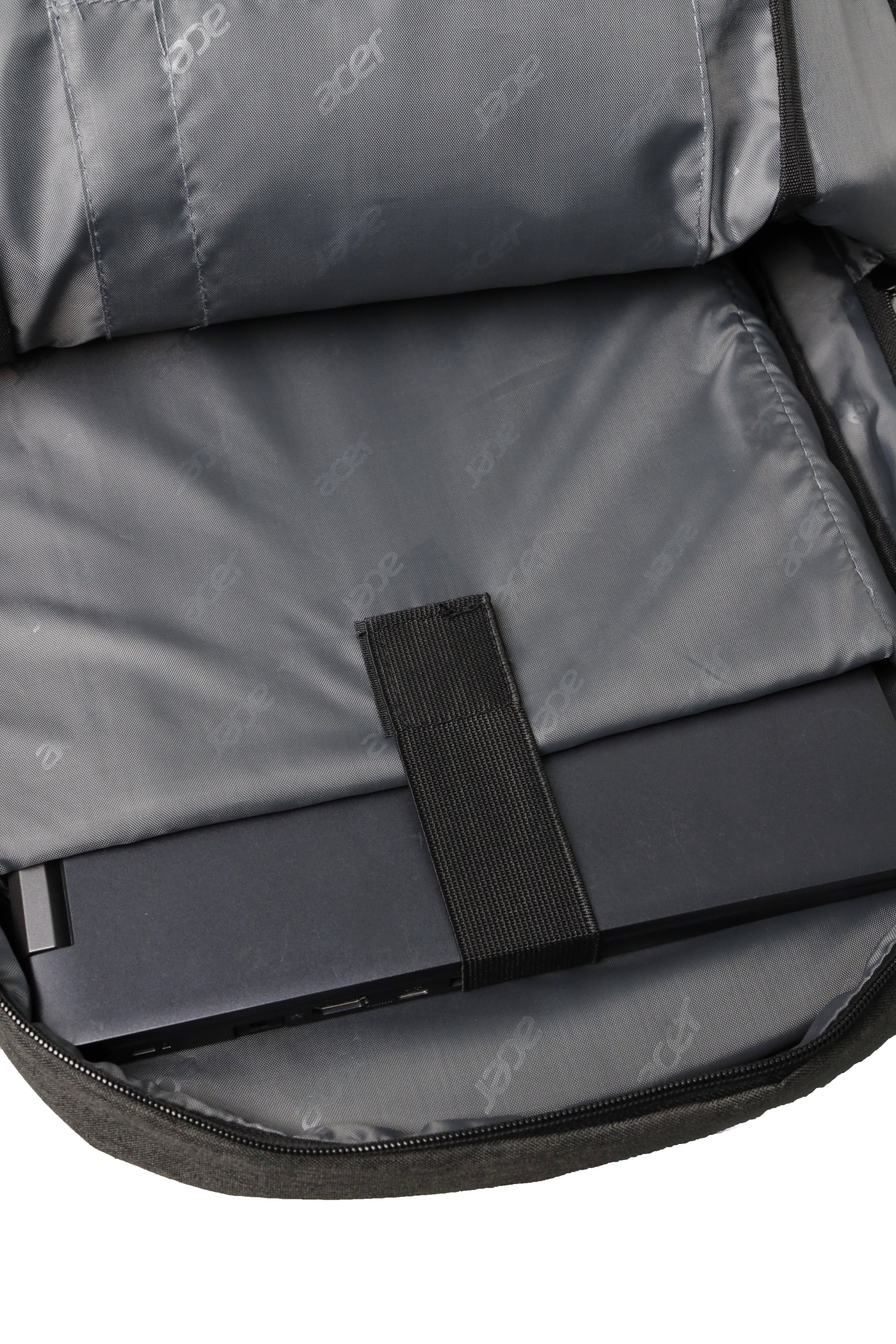 Mochila Acer Zaino Urban 15.6", Gris Y Verde