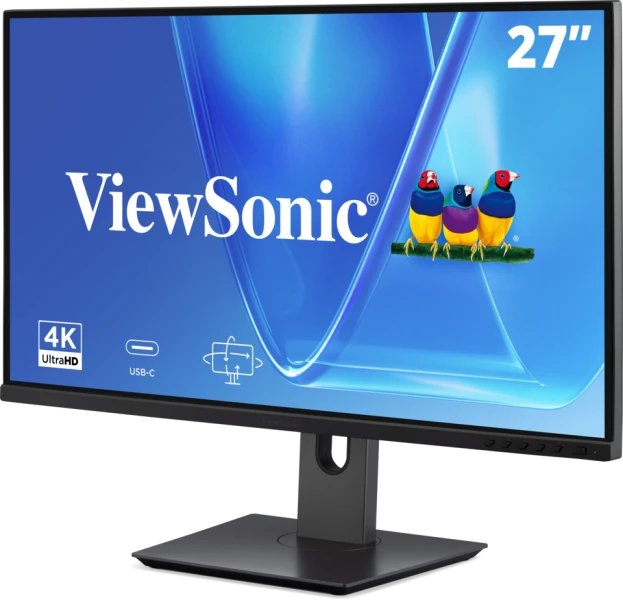27 Uhd Superclear Ips Led Monitor With 2 Hdmi Dipsplayport Usb-C Usb Speakers And Full Ergonomic Stand With 3 Sides Frameless Bezel