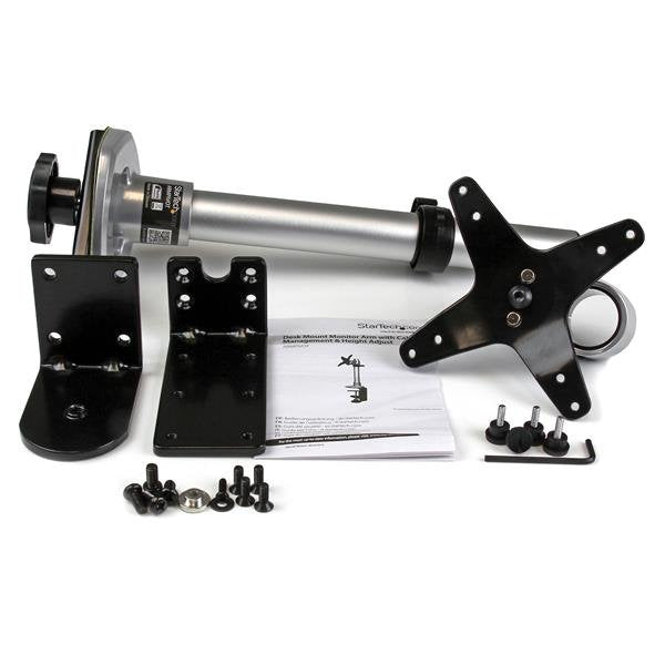 Startech Brazo Altura Ajustable Con Gestion Cablea