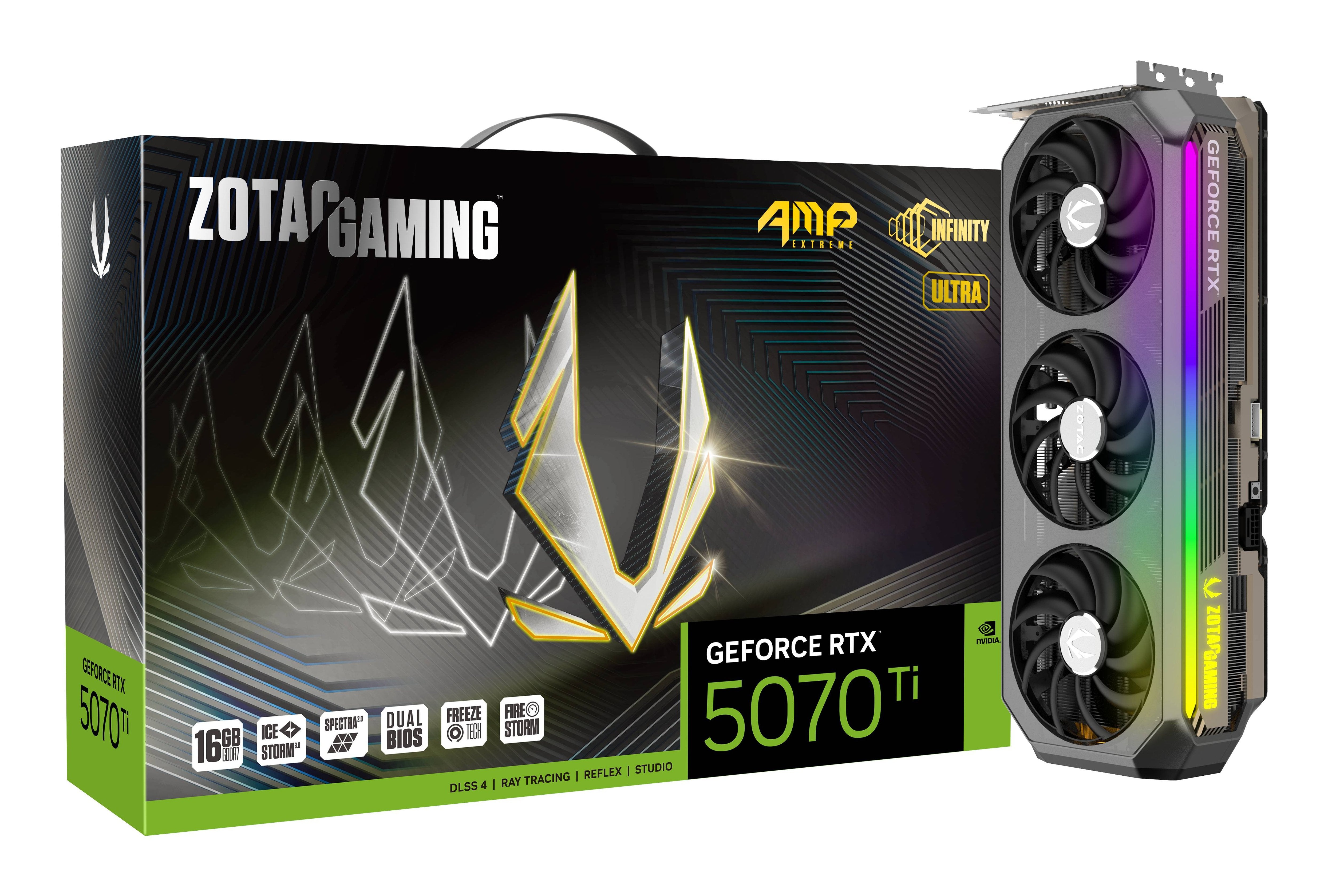 EAN 8886307700506 - Zotac GAMING GeForce RTX 5070 Ti AMP Extreme INFINITY ULTRA NVIDIA 16 GB GDDR7 imagen 8