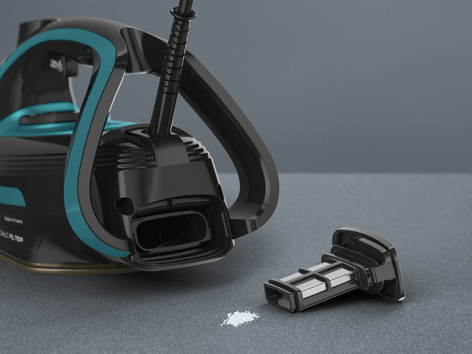 Tefal Plancha Puregliss Fv8066e0 Negro Azul