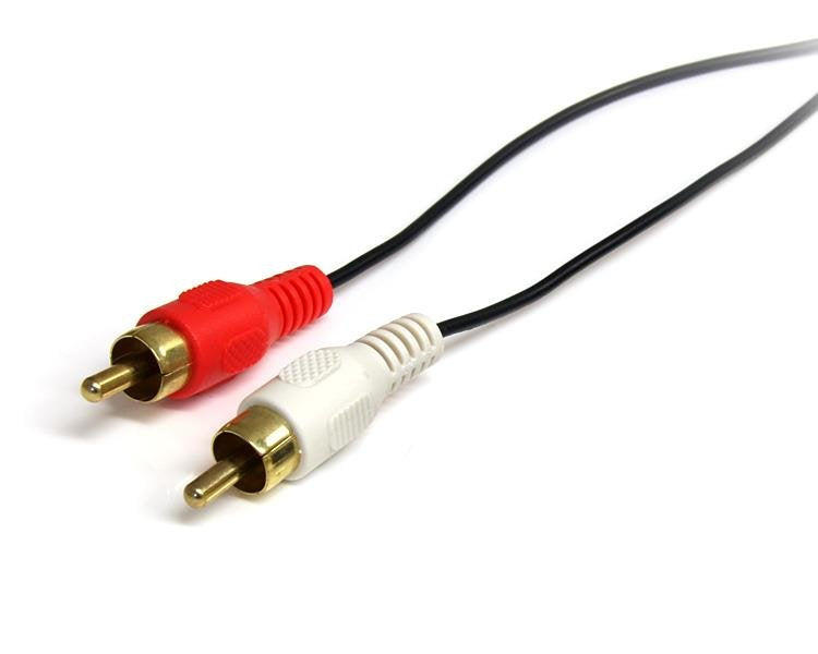 EAN 0065030845021 - StarTech.com 0.92m, 3.5mm/2xRCA, M/M cable de audio 0,92 m imagen 2
