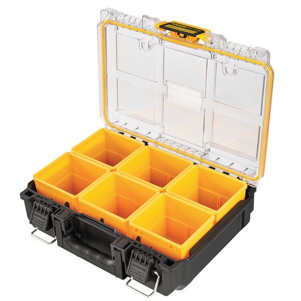Dewalt Organizador De Medio Formato Toughsystem 2.0, Profundo, Caja De Herramientas Dwst83392-1