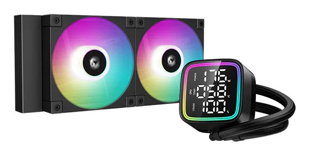 EAN 6933412728719 - DeepCool LD240 Procesador Sistema de refrigeración líquida todo en uno 12 cm Negro 1 pieza(s) imagen 1
