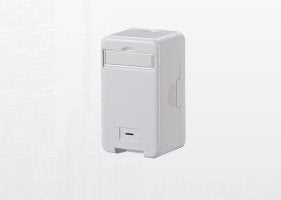 Metz Connect Keystone Anschlussdose Ap 1 Port Unbestuckt Reinweiss