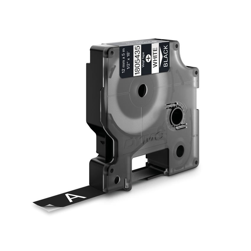 EAN 0071701059918 - DYMO 1805435 cinta para impresora de etiquetas Blanco sobre negro imagen 4