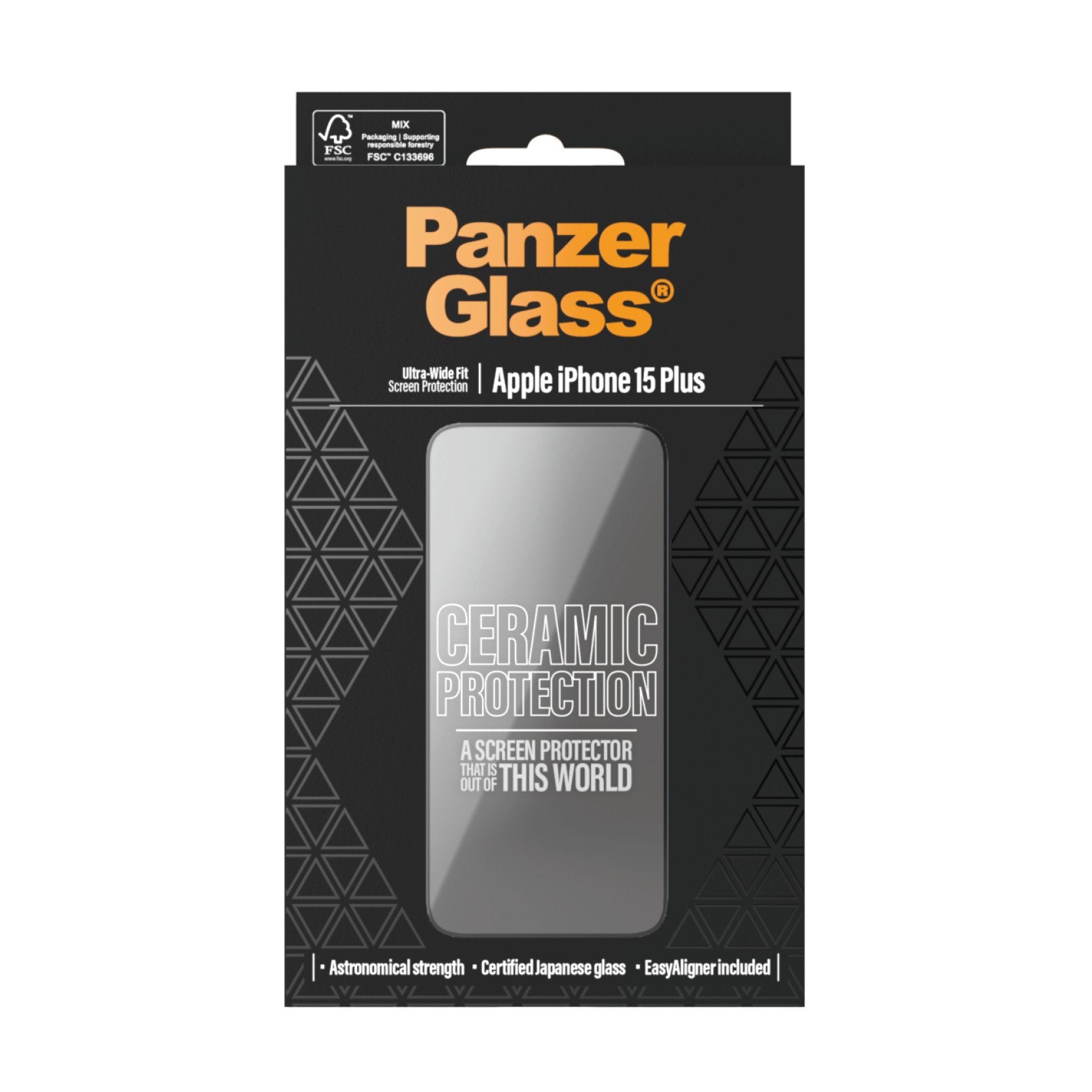 EAN 5711724028397 - PanzerGlass ® Ceramic Protection for iPhone 15 Plus | Ultra-Wide Fit w. EasyAligner Protector de pantalla imagen 3