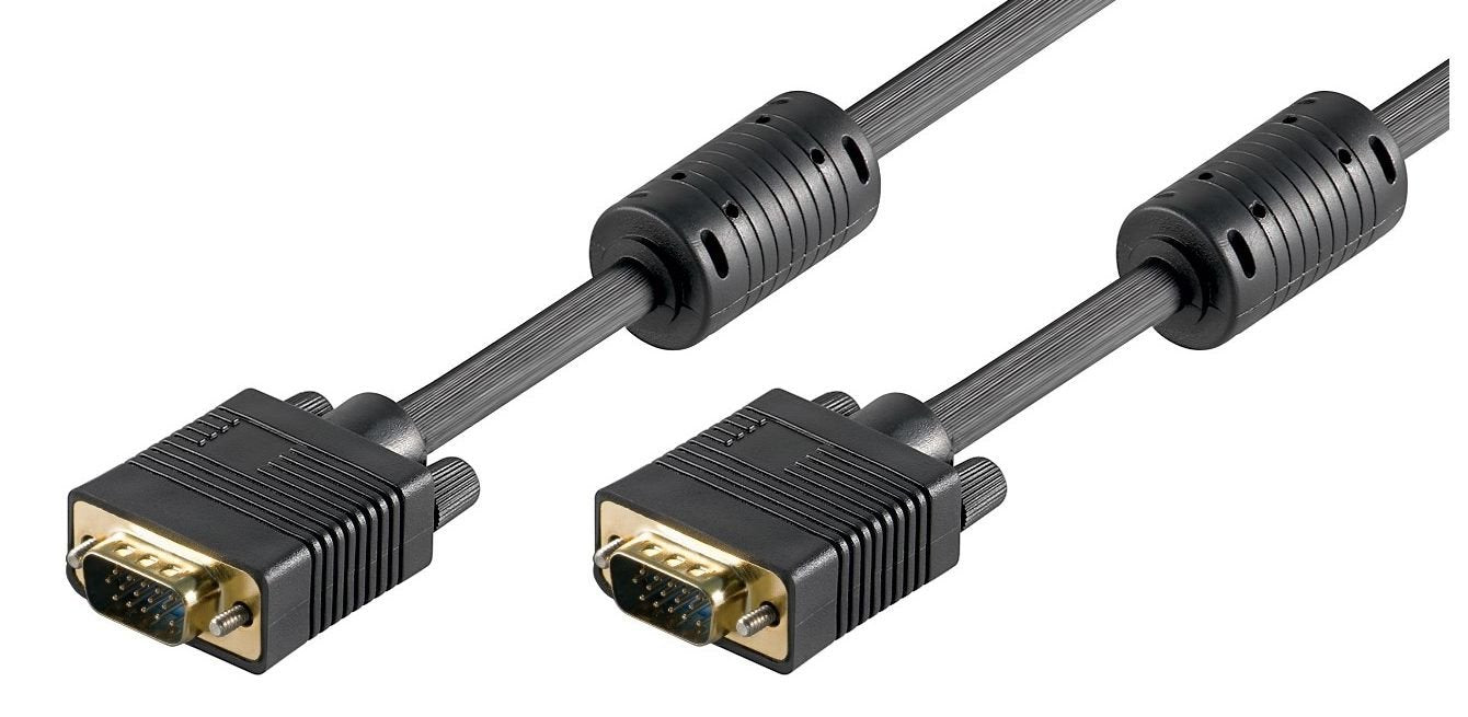 Microconnect Svga, 5m Cable Vga Vga (D-Sub) Negro