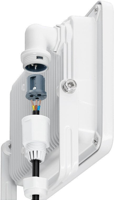 Proyector De Exterior Led, 30w Con Sensor De Movimiento
Con 2550 Lm, Luz Blanca Neutra (4000 K), Sensor Pir Con Función On/Off