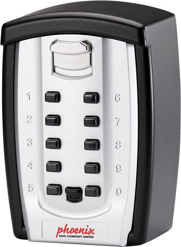 EAN 5032548001176 - Phoenix Safe Co. KS0003C caja portallaves y organizador Metal Negro, Plata imagen 2