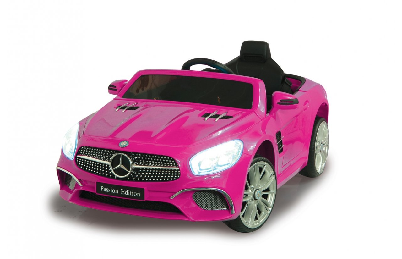 Jamara Ride-On Mercedes-Benz Sl 400, Vehículo Para Niños Rosa, 12v