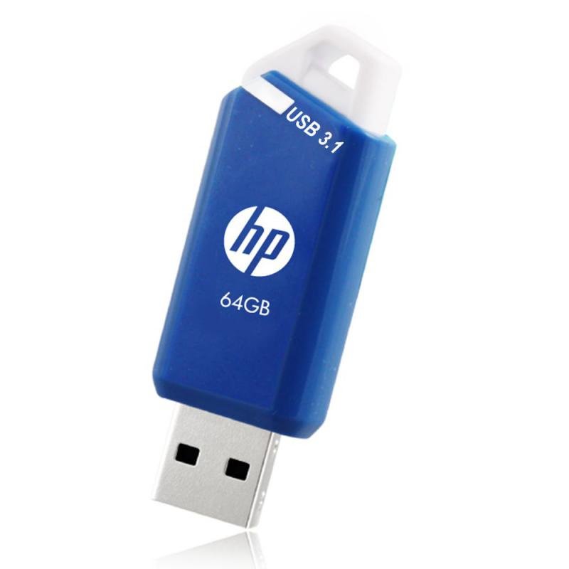 Usb 3.1 Hp 64gb X755w Pack De 3 Azul
