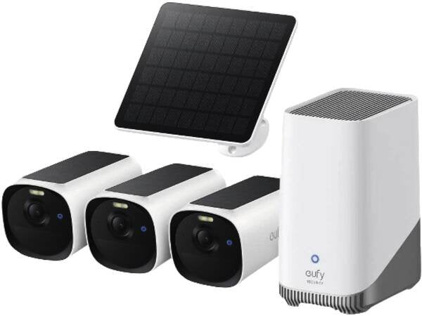 Eufy E8144326 Kit De Videovigilancia Inalámbrico Y Alámbrico